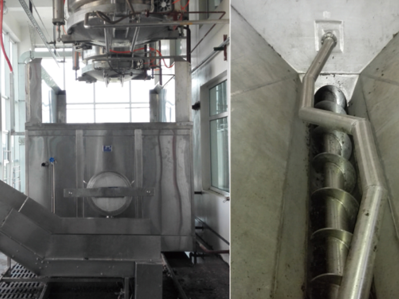 不銹鋼擠壓式除渣車(chē)